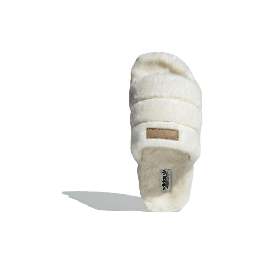 Adidas Originals Adilette Outdoor One-Piece Comfortable Versatile Casual Rubber Sole Massage Slide Sandals Women Sandals White IF3965