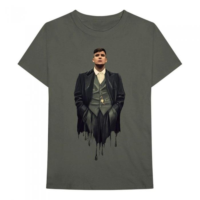 Peaky Blinders Унисекс Хлопковая футболка Tommy с принтом