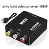 Av To Hdmi Video Converter 1080p, Rca Monitoring Game Set-Top Box To Tv