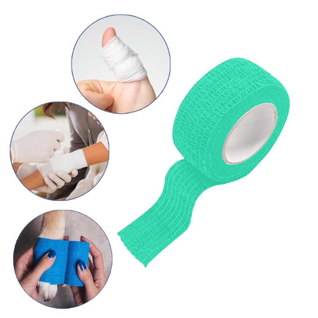 Elastic Bandages Self Adhesive Bandage Non Woven Sports Bandage Tape2.5cm X 4.5m