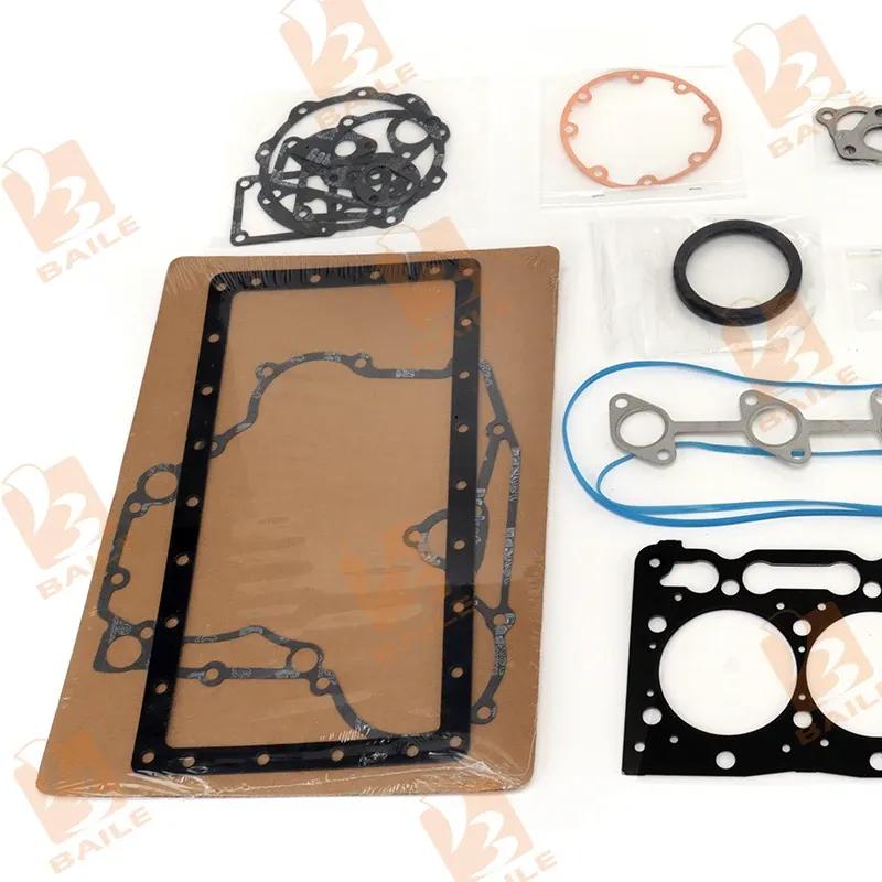V1505 Full Gasket Kit Set For Kubota Engine Tractor With Head Gasket Overhaul Rebuild Kit
