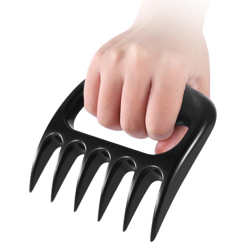 2PCS Bear Claw Meat Splitter BBQ Barbecue Meat Splitter Tool Heat Insulated and Anti Scalding Bear Palm Kitchen Tool