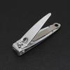 Прочный набор для маникюра из нержавеющей стали с плоским и angled edge кусачками для ногтей для мужчин