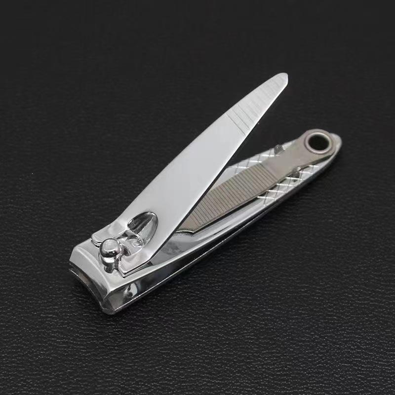 Прочный набор для маникюра из нержавеющей стали с плоским и angled edge кусачками для ногтей для мужчин