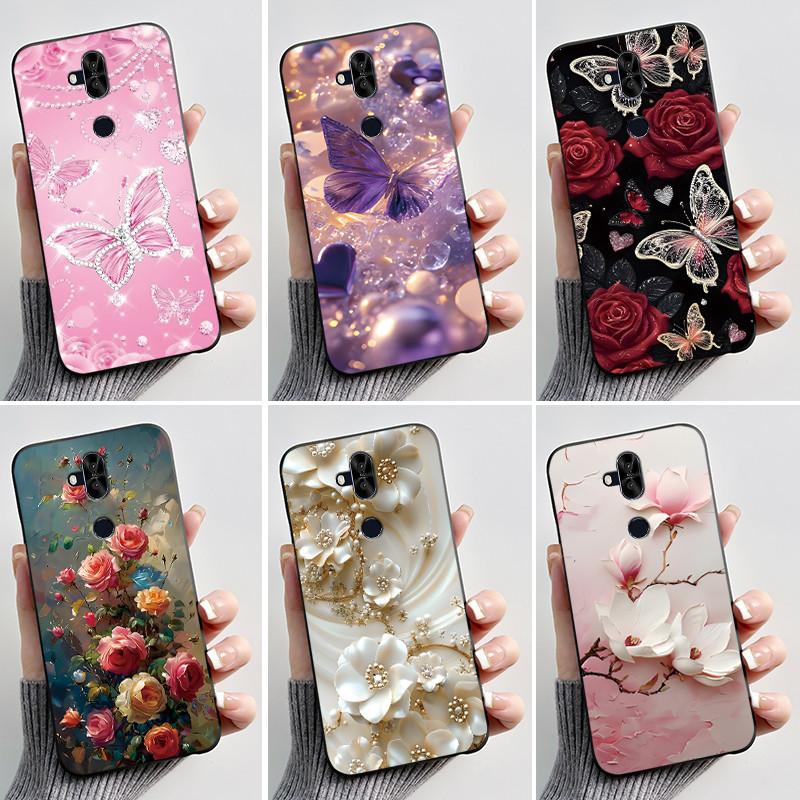 Роскошный модный цветок для Asus Zenfone 5 Lite ZC600KL 5Q ZC600KL X017DA Силиконовый чехол для телефона Защитная задняя крышка Мягкий чехол из ТПУ