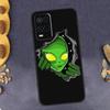 Alien Kawaii Art Phone Case For Oppo A96 A16 A76 A78 A58 A18 A38 A98 A17 A77 A80 A40 A60 A74 A94 A54 A15 A57S