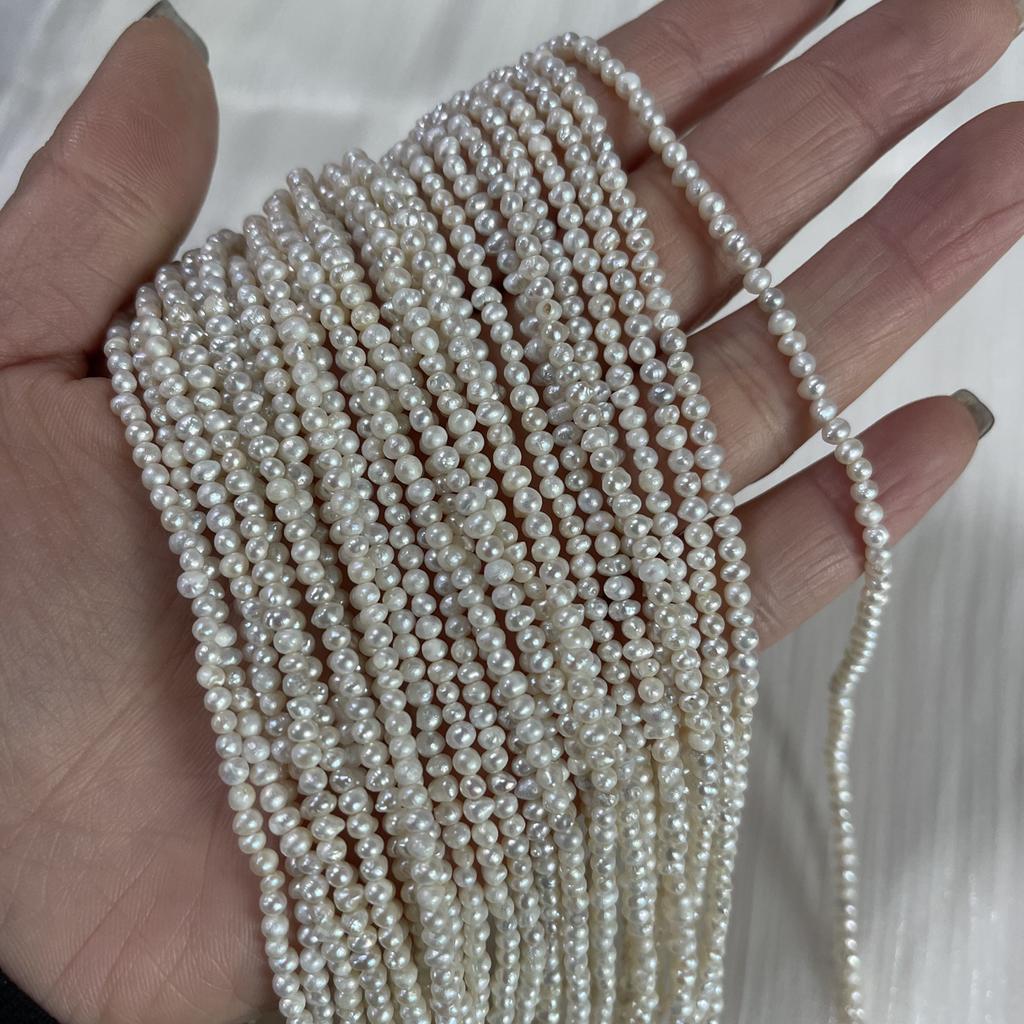 1 нить, 2-2,5 мм, белые искусственные бусины в форме риса для изготовления украшений своими руками, подарков на День святого Валентина, невесты, подружки невесты, женщин, свадебных изделий, 36 см