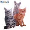 1 шт. 50 см 3D Симуляция Подушка-кошка, Милая кошка, Моющаяся плюшевая набивная подушка, Детская игрушка, Подушка для дивана, Украшение для дома
