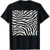 Футболка с принтом зебры для женщин и девушек.