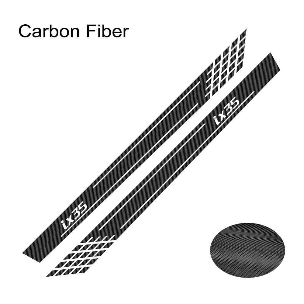 2 шт., наклейки на боковую юбку автомобиля для Hyundai IX35, виниловая пленка, спортивные авто украшения, Стайлинг, наклейки, тюнинг