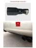 Dual Outlet Stainless Steel Exhaust Pipe - Available In Bright Black and Silver, Compatible with Various Car Models