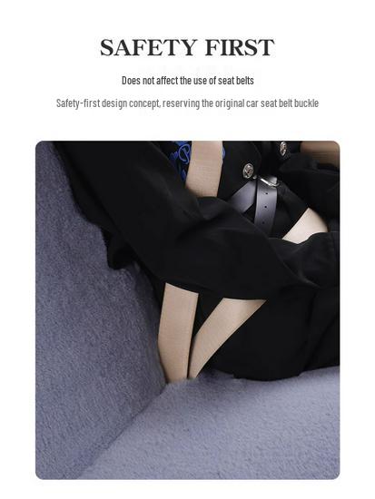 Универсальная плюшевая подушка на автомобильное сиденье: Толстый, Теплый Зимний Чехол из Кроличьего Меха