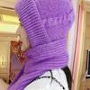 Neck Warmer Women Hooded Scarf Windproof Cycling Balaclavas Hat  Women