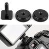 1/4 Double Conversion Screw Flash Metal  Shoe Mounts Camera Flash Adapter Upgrade Photography 2-In-1 General Components Tools