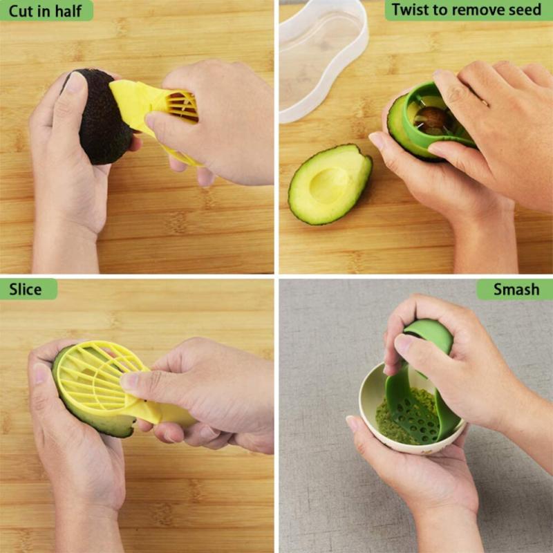 5-In-1 Avocado Slicer Set Fruit Cutter Peeler Core Remover