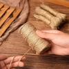 2/3/4/5/6/14mm Jute Twine Rustic Jute Cord Bohemian Decor Jute Rope Gardening Crochet Knitting