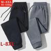 Men's Plus-Size Velvet Sweatpants - Autumn/Winter Loose Fit Sport Pants
