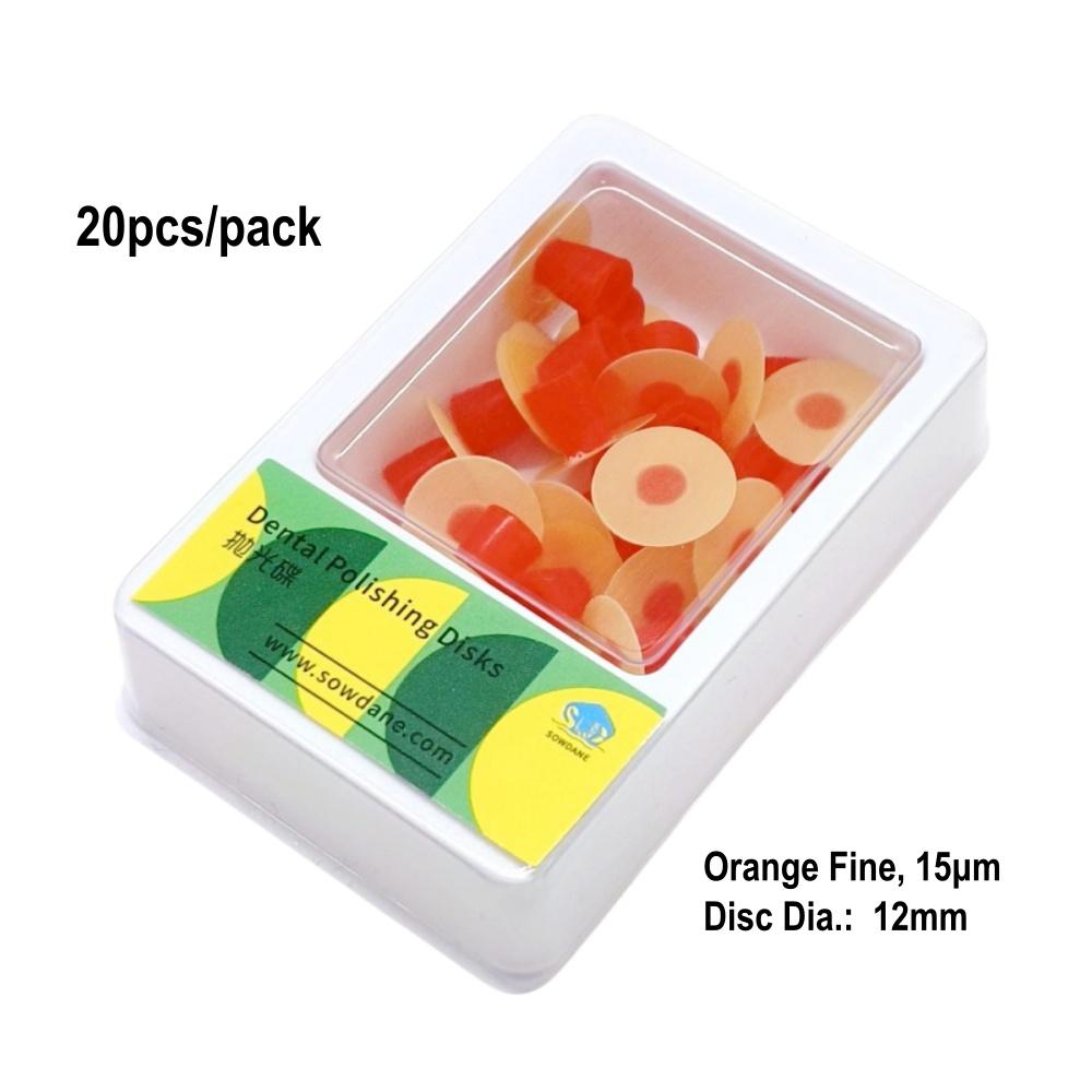 20 шт./упак. стоматологический набор Super-Snap Rainbow Technique, полировальные диски из смолы для полости рта, набор держателей, финишная система, стоматологический инструмент
