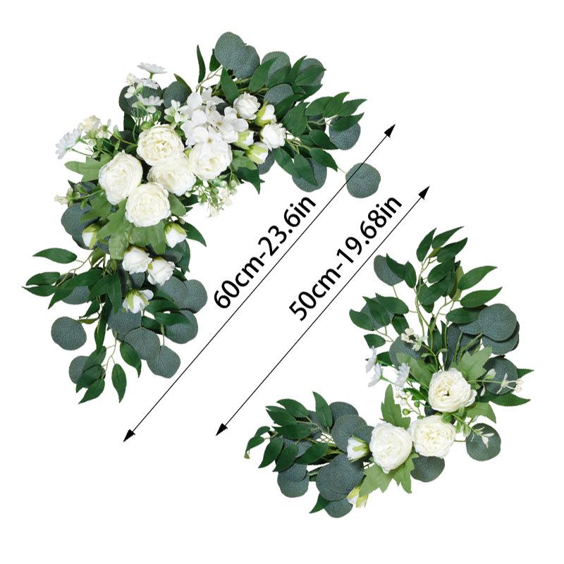 Floral Wedding Arch & Welcome Sign Decoration Set