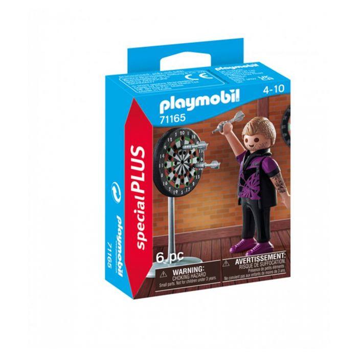 Joueur De Fléchettes - PLAYMOBIL - Blanc - Enfant - 4 Ans - Garantie 2 Ans