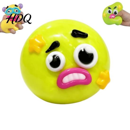 Сенсорная игрушка-антистресс 1/2/5 шт. Мордочка собаки Сжимаемая Игрушка Формируемая Медленно восстанавливающаяся Мультяшное выражение Лицо Расслабление Ручной мяч Расслабляющий Снятие тревоги Фиджет