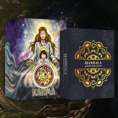 Набор карт PRIME MUSE Karma Oracle Card Solution с пояснениями на японском языке и руководством по чтению кодов (QR-тип)
