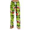 Pajama Pants Sleepwear Casual Drawstring Elastic Waist Pants Comfy Straight Yoga Loose Trousers