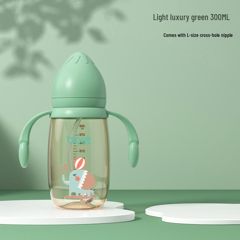 Детская бутылочка PPSU с широким горлышком Babixiang, Защита от падений и колик, Нейтральная чашка для воды, Различные объемы