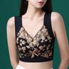 Underwear Lace Gathering Vest Female Hollow Out Lingerie Seamless Bra Breathable Push Up Bralette Wire Free Bra Women Top