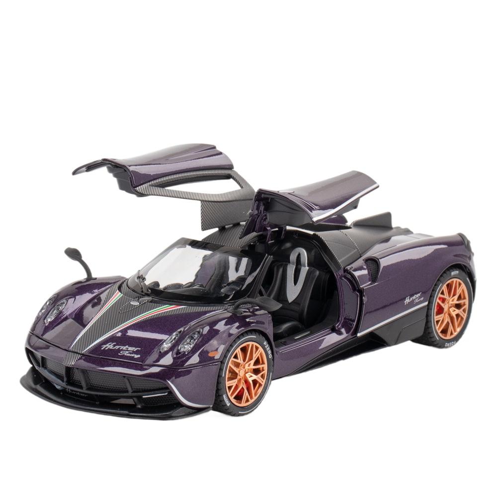 1/22 Pagani Huayra Dinastia Alloy Super Car Diecast Metal Model Classic Gull Wing Door Colection Decoration Children Toy Present