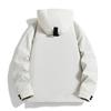 Men's and Women's Winter 2025 New 3-in-1 Detachable Liner Outdoor White Duck Down Jacket Cotton Jacket