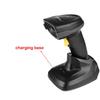 1d 2d Wireless Barcode Scanner with Charging Base Qr Code Scanner Barcode Reader Bar Scanner Handheld Wireless Scanner