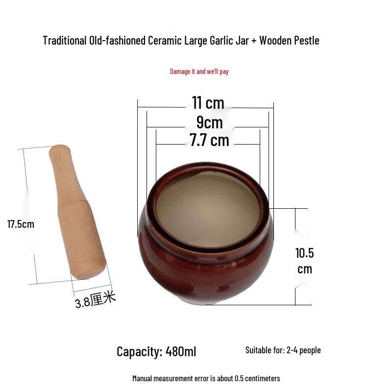 Manual Silicone Garlic Mortar and Pestle