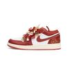 Jordan Air Jordan 1 Love Forever Амортизация, Износостойкие Низкие Винтажные Баскетбольные Кроссовки Женские Красные FJ3465-160(Команда900--SBOX)