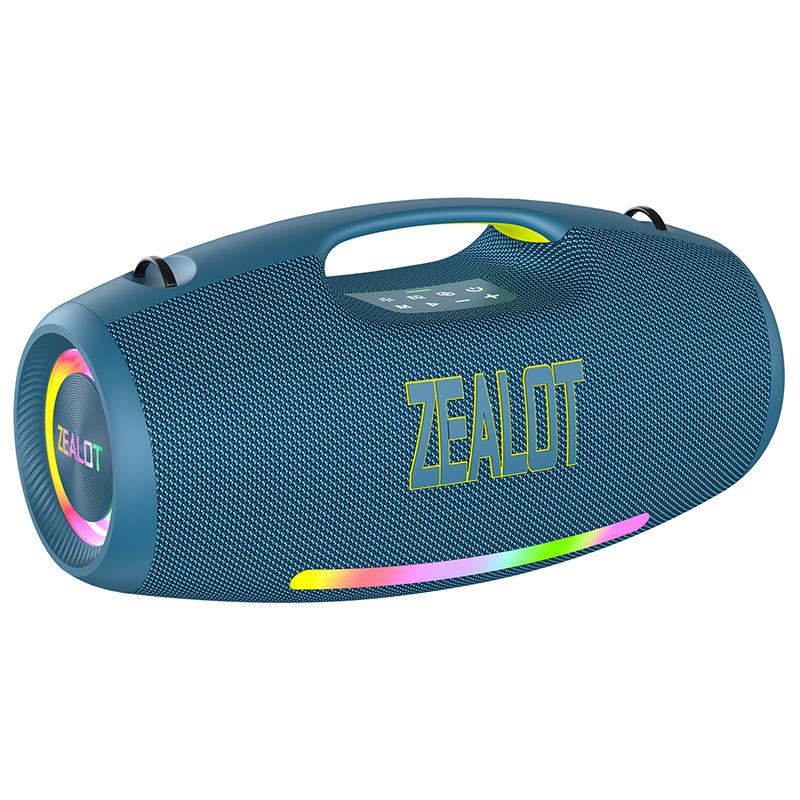Zealot Factory New Design S89 High Power 250W 48000Mah Big Battery RGB LED Lighting Wireless Speaker