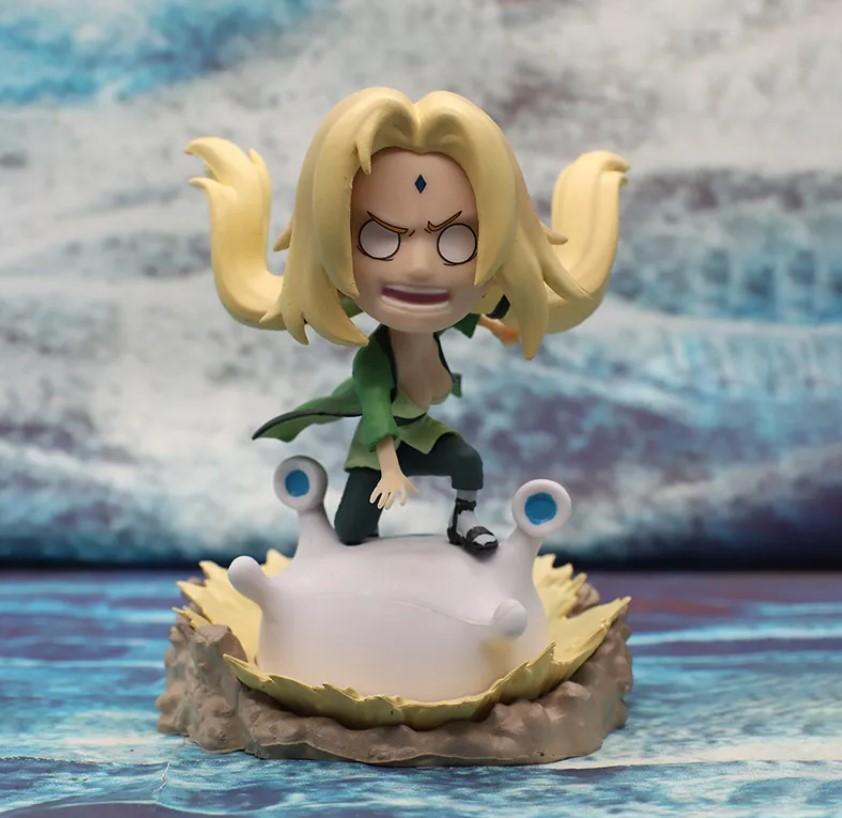 Наруто Naruto Цунаде Tsunade аниме фигурка игрушки для детей 10 см