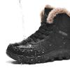 Plus Size Waterproof Outdoor Winter Men Boots Russian Style Ankle Boots For Men Snow Boots High Men Footwear