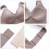Plus Size Bra for Women Seamless Push Up Bras Comfortable Wireless Ladies Bralette Big Size Active Brassiere Sexy Underwear Mto6XL