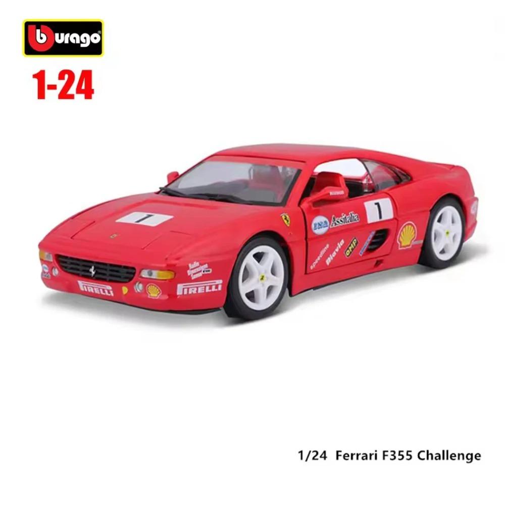 Ббураго 1:24 Ferrari 499P #83#51 330 488 250 FXXK 458 Автомобиль из сплава Модель автомобиля Игрушка Коллекция Подарок Множество стилей на выбор