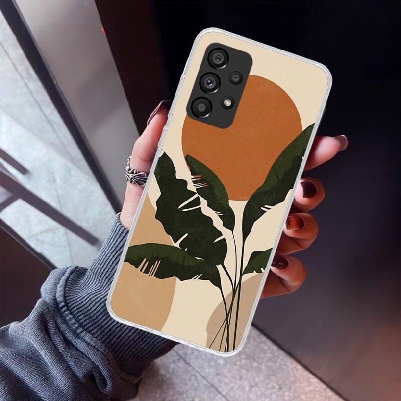Abstract Women Face Line Phone Case For Samsung Galaxy A17 A57 A37 A16 A26 A36 A56 A15 A25 A35 A55 A14 A13 A54 A53 A34 A24 A33 A