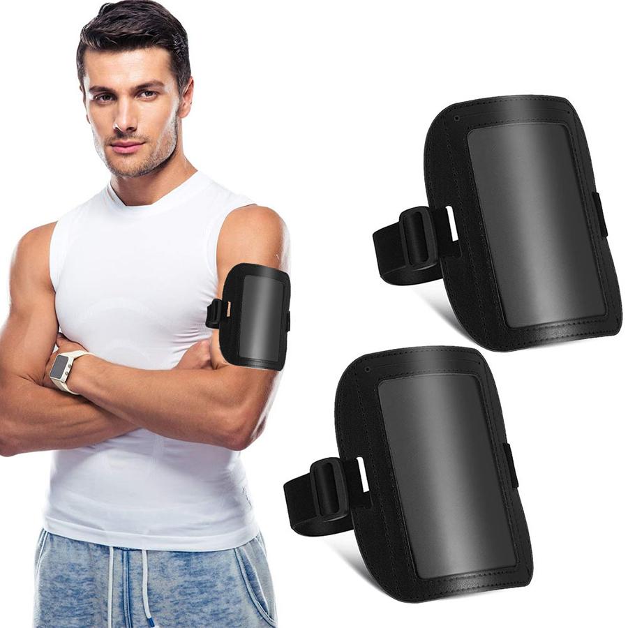 Высококачественные горизонтальные нарукавники из ПУ кожи, водонепроницаемые, регулируемые, с карманом для именной карточки, эластичный рукав для пропуска