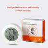 Mini Hygrometer Thermometer Digital Temperature Gauges Accurate LCD Monitors Adhesive for Homes Office & Greenhouse