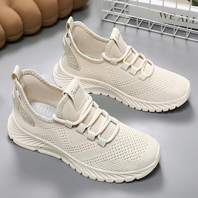 Кроссовки женские летние новые частный домен 2025 подарок одинарная обувь мягкая подошва корейская версия повседневные дышащие кроссовки для бега