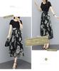 DayaEmmoTQ Maxi Short Floral Crew Long Dress with Cute Fall Women's Dress, Sleeve, Lined, Print, Chiffon, Neck, Ribbon, Flare, Slimming, Feminine,