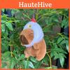 Capybara Plush Fun Keychain Colorful Animal Design Perfect For Kids Room Or Bag Decoration