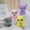 10cm Plush Stuffed Toys Cute Cat Animals Car Room Decoration Keychain Bag Pendant Filling Toy Doll Christmas Gifts