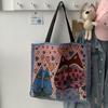 Bohemian Style Printed Bag Large Capacity Portable Mommy Bag Canvas Tote Bag Shoulder Bag