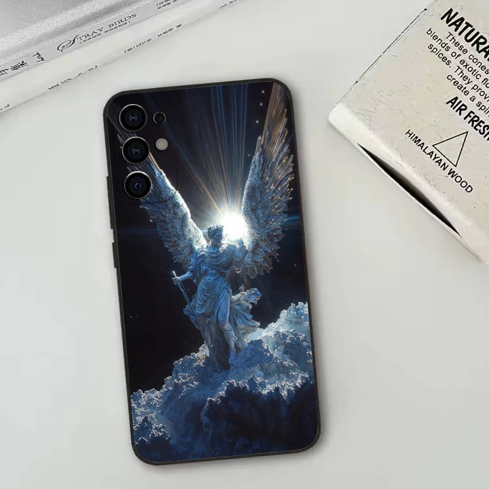 Темное Фэнтези Готика Чехол для Телефона Для Samsung S25,S24,S21,S22,S23,S30,Ultra,S20,Plus,Fe,Lite,Note,10,Черный Чехол
