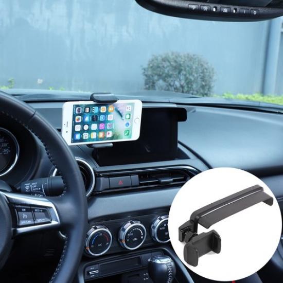 Козырек от солнца на экран навигации, держатель для телефона, зажим для Mazda MX-5 Miata Fiat 124 16+