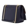 Coach Klare 26 Flap Woven Chain Shoulder Bag Small Women shoulder bag Dark-Blue CH209-IMEFH